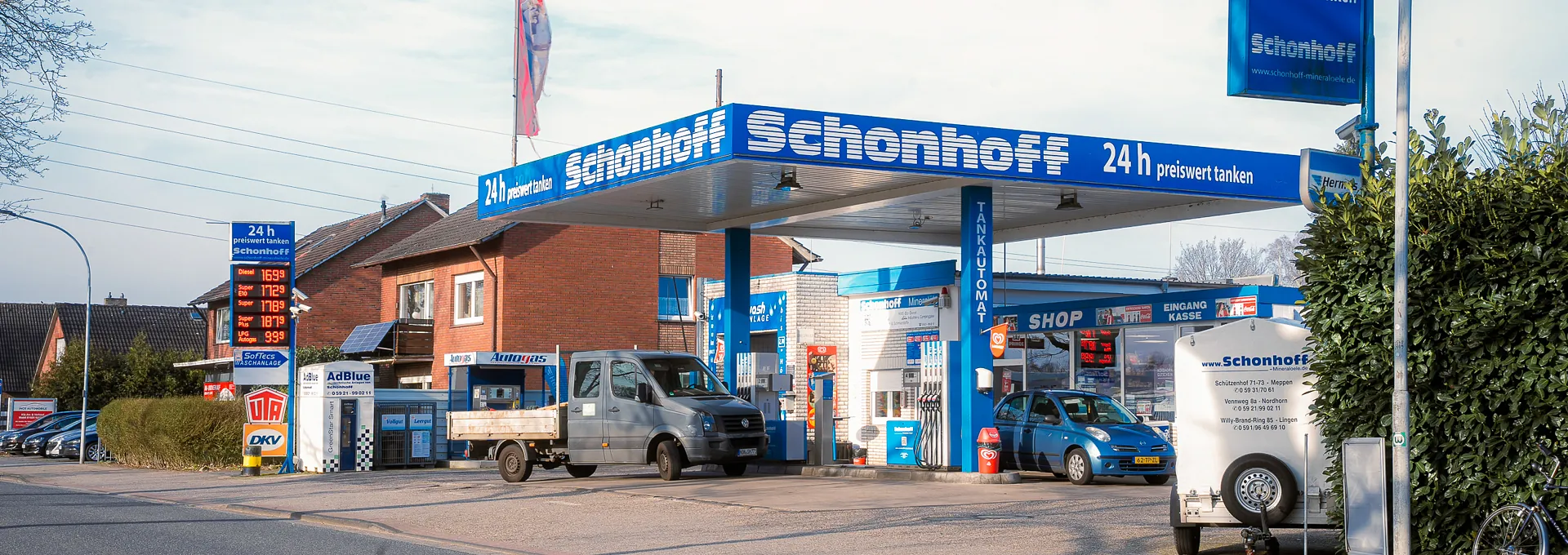 Tankstelle in Nordhorn | Schonhoff Mineralölhandel & Tankstellen GmbH